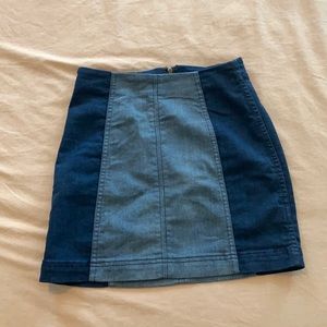 Free people mini skirt